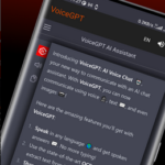 تطبيق VoiceGPT Assistant للايفون