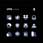 تحميل تطبيق ENIX DARK Icon Pack