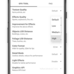 تحميل تطبيق GFX Tool Pro