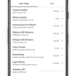 تطبيق GFX Tool Pro